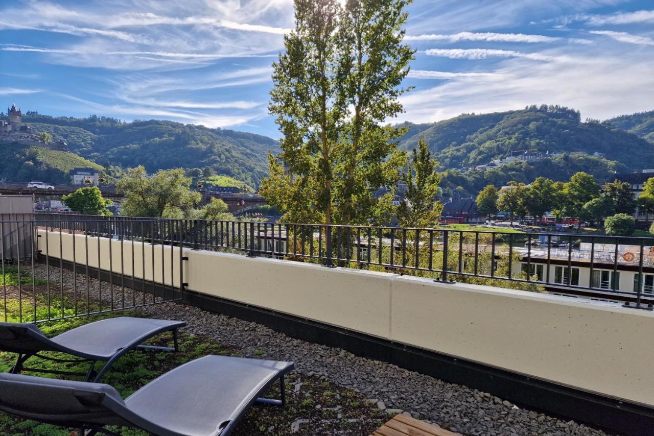 Vivamosel: Appartement Mit Mosel & Burgblick - Balkon - Parken - Aufzug - Fahrradraum Cochem Exterior foto