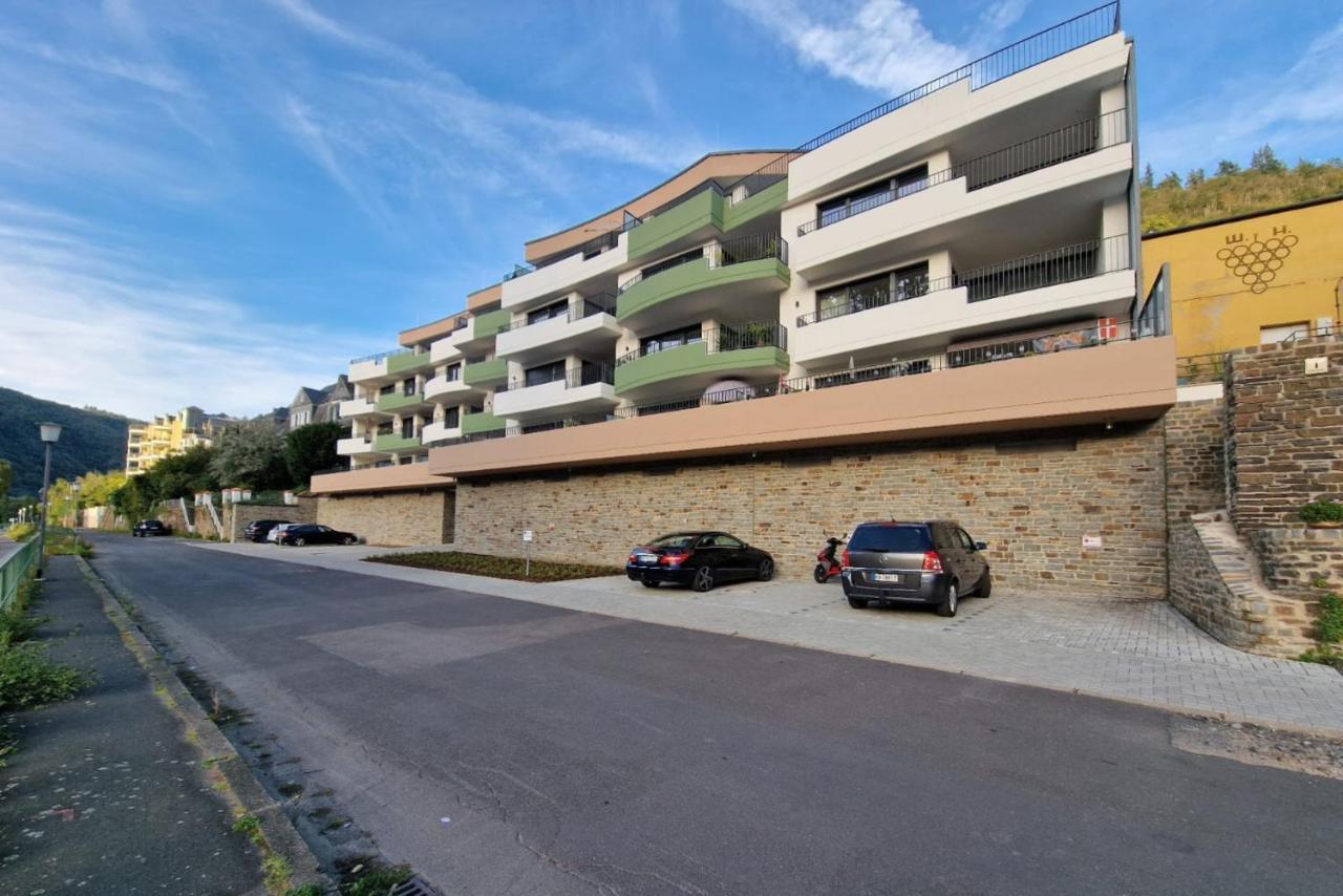 Vivamosel: Appartement Mit Mosel & Burgblick - Balkon - Parken - Aufzug - Fahrradraum Cochem Exterior foto